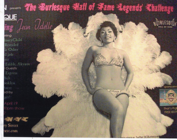 Jean Idelle, The Burlesque Hall of Fame Legends Challenge by Unknown