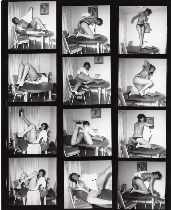 Joan (Contact Sheet) by Unknown