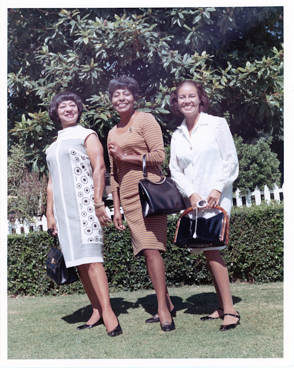 Martha Weaver and two unidentified women by Unknown