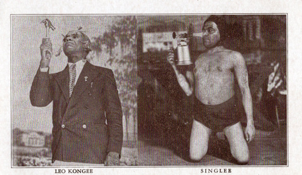 Ripley's Believe It or Not: Leo Kongee and Singlee by Unknown, J.D. Moreno & Co. Printers