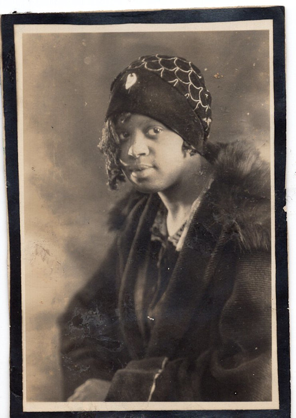 Lincoln University student (fitted cloche) by Unknown