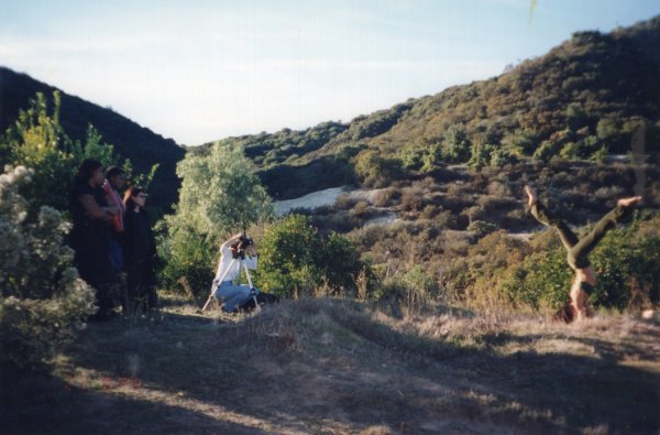 Lisa Bonet being photographed by Unknown