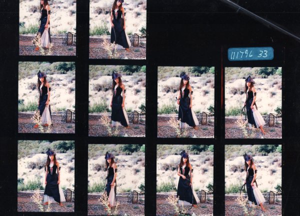 Lisa Bonet contact sheet #1 by Unknown