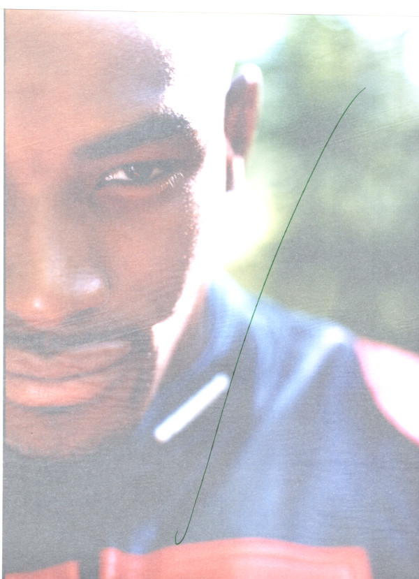 11 Original Tyson Beckford model photo shoot photos cover of magazine #381 by Unknown