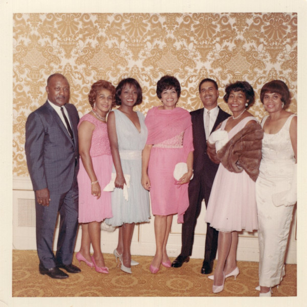 Martha & Louis Jordan wedding reception by Unknown