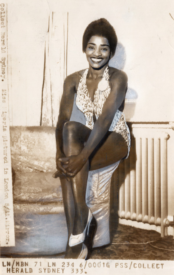 Miss Nigeria in London by Unknown