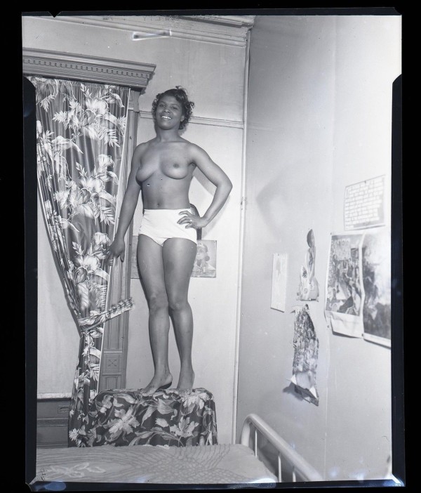 Pinup #272 on plinth by Unknown