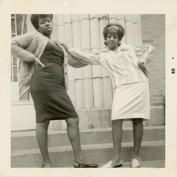 Thomasene and Jerrietta Montgomery on Jerrietta’s 17th birthday by Unknown