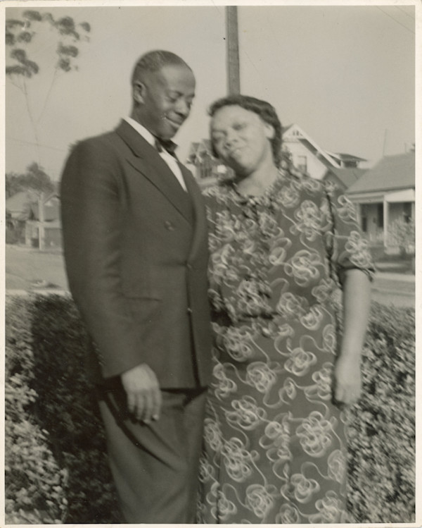 Mother and Carl Smith, Sr. by Unknown
