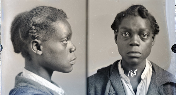Mugshot of prostitute by Unknown