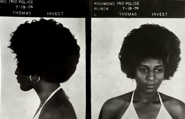 Mugshot of Wanda L. Thomas, Richmond, Indiana by Unknown