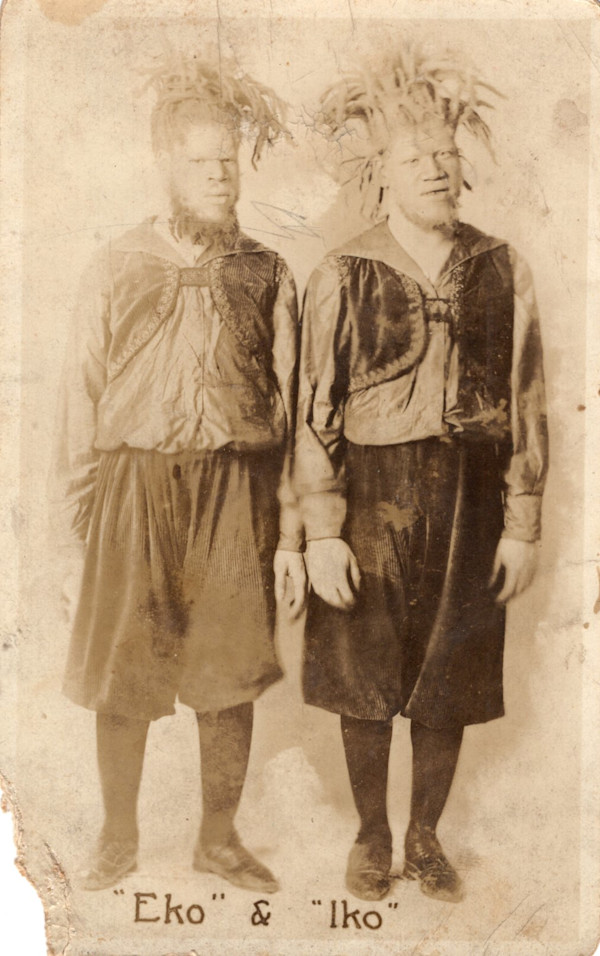 George (1893 - 1972) and William “Willie" Muse (1892 - 2001) (Eko & Iko) by Unknown