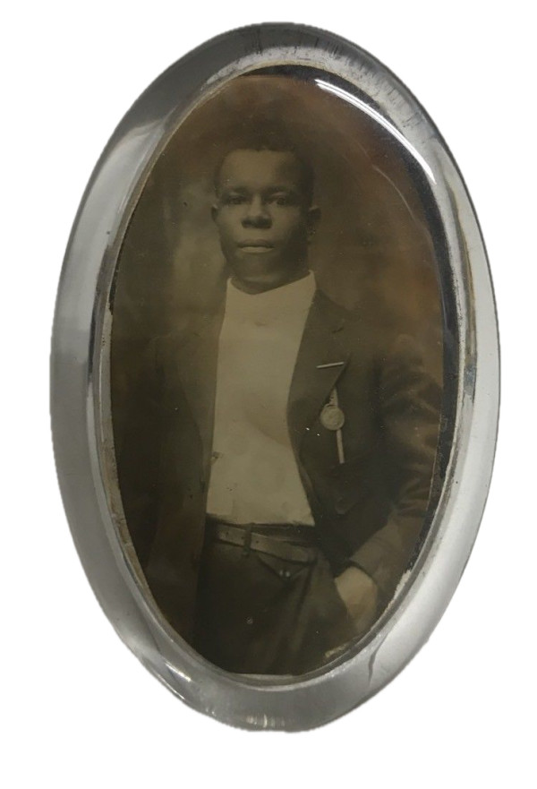 Paperweight with photograph by Unknown