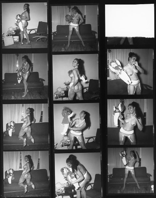 Moira Anthony (Contact sheet II) by Unknown