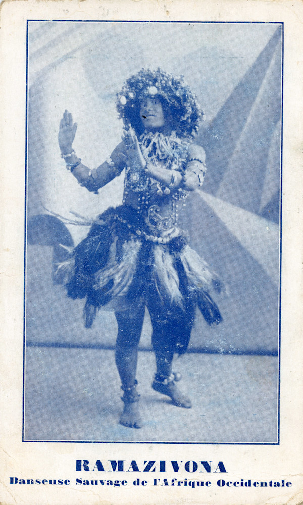 Zina Ramazivona, Danseuse Sauvage de l’Afrique Occidentale by Unknown