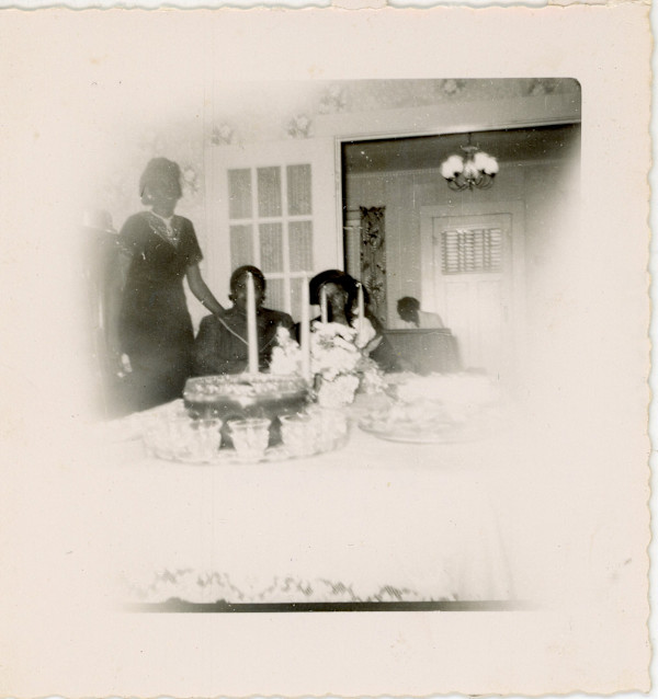 Vignette with punchbowl by Unknown