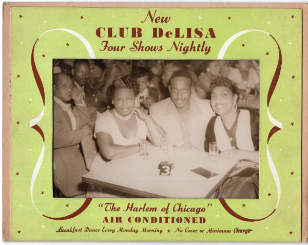 Souvenir Photo, Club DeLisa, Chicago by Unknown
