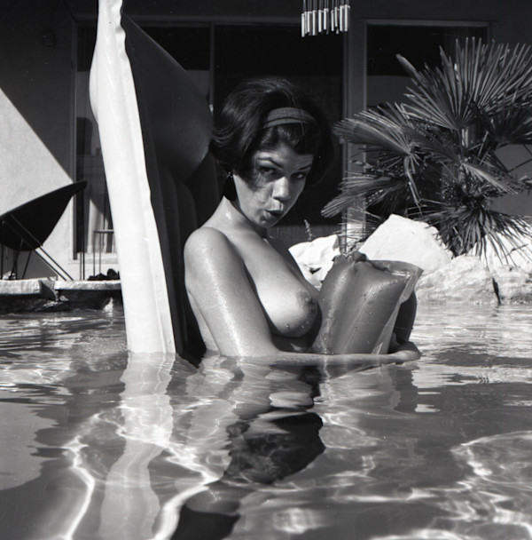 Pinup #135 (pool float) by Unknown