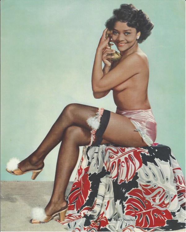 "Fancy Number" Calendar Girl Pinup #248 by Unknown