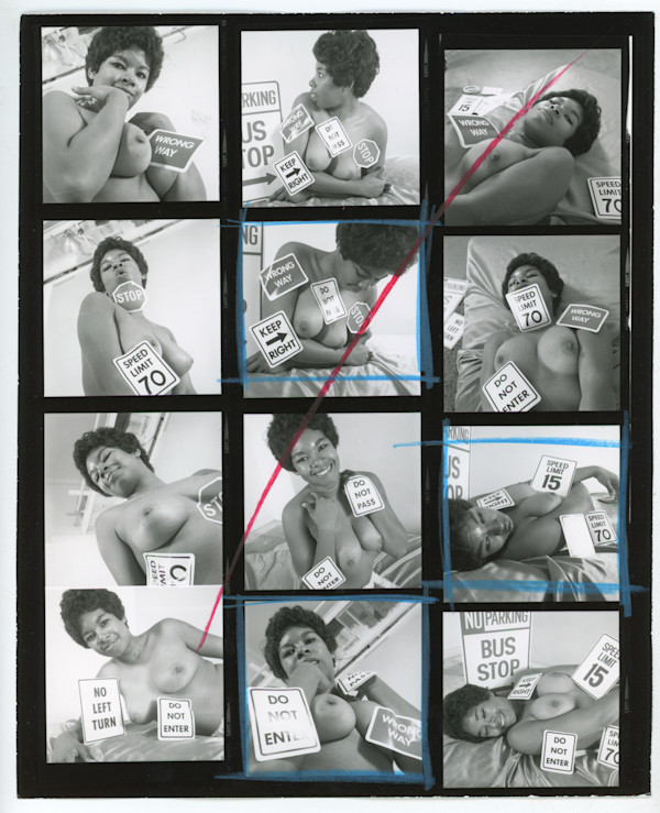 Pinup #357 contact sheet by Unknown