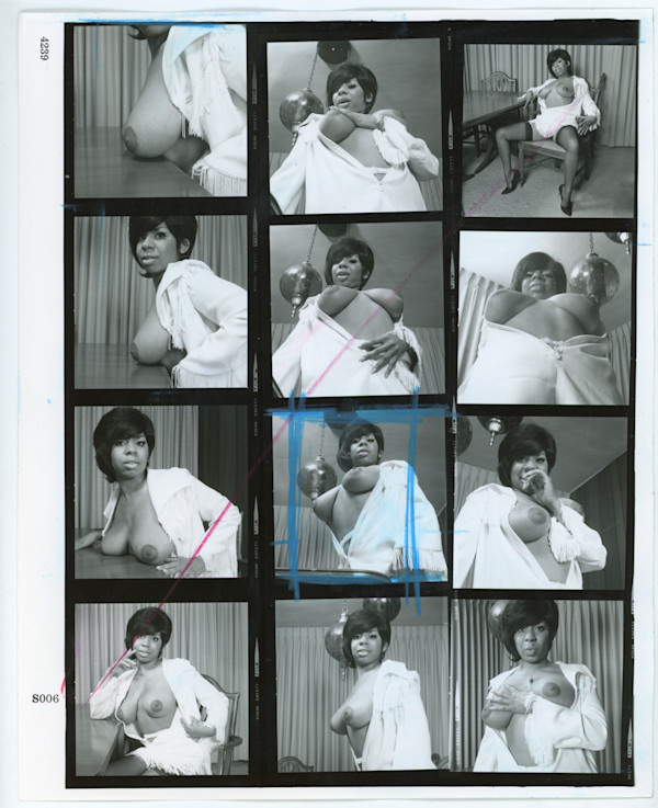 Pinup #358 Contact sheet by Unknown