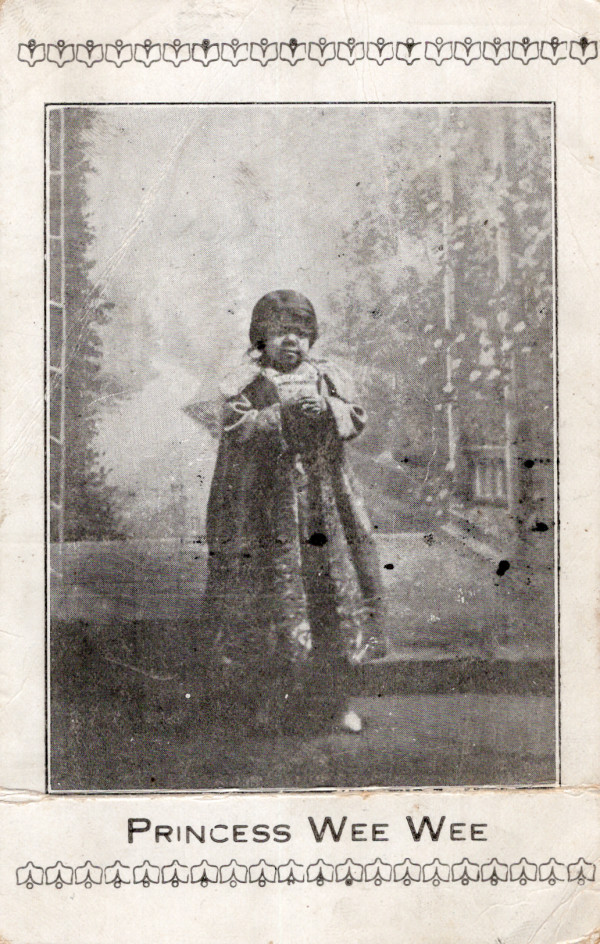 Princess Wee Wee (Harriet Elizabeth Thompson) by Unknown