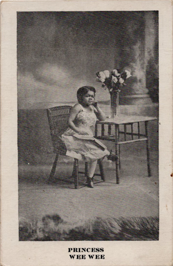 Princess Wee Wee (Harriet Elizabeth Thompson), Emporia, Kansas by Unknown