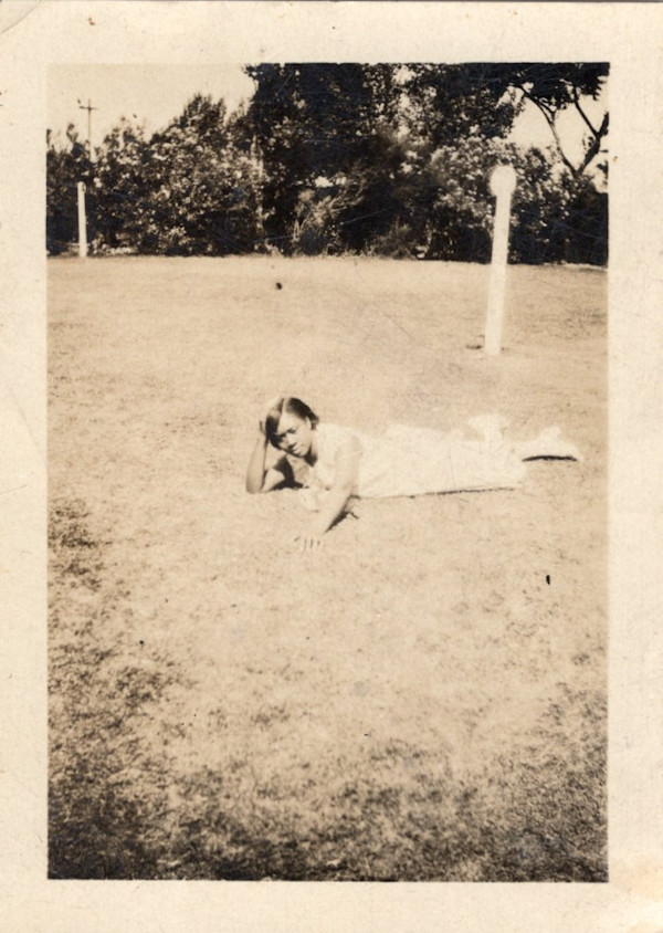 Reclining woman #16 by Unknown