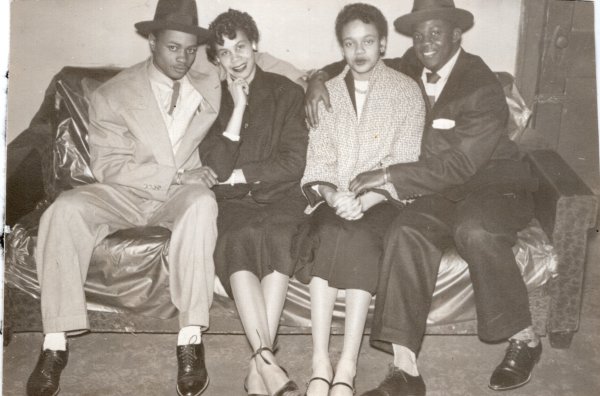 Two couples (sofa group) by Unknown