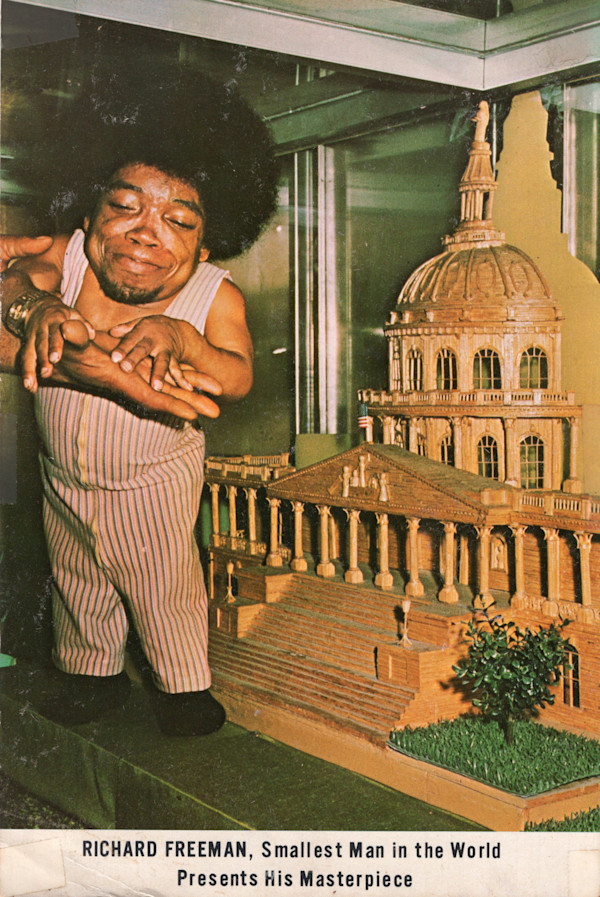 Richard Freeman, Smallest Man in the World Presents His Masterpiece by Unknown