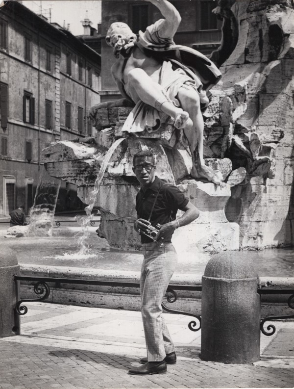 Sammy Davis, Jr. in Rome by Unknown