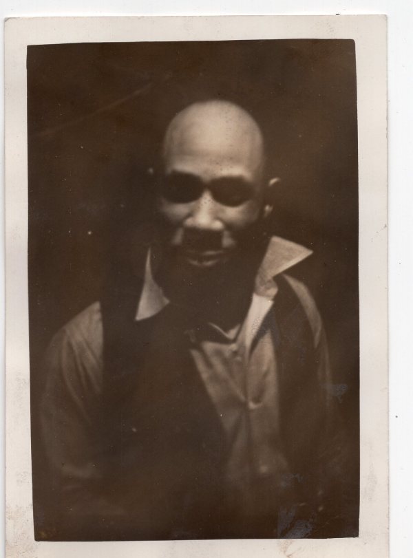 Theatrically-lit man by Unknown