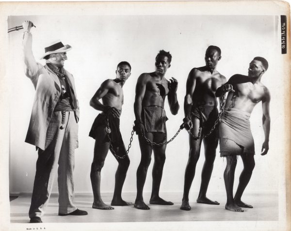Film Still (Pirate and enslaved men) by Unknown