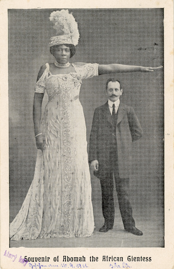 Souvenir of Abomah the African Gientess [sic] by Unknown