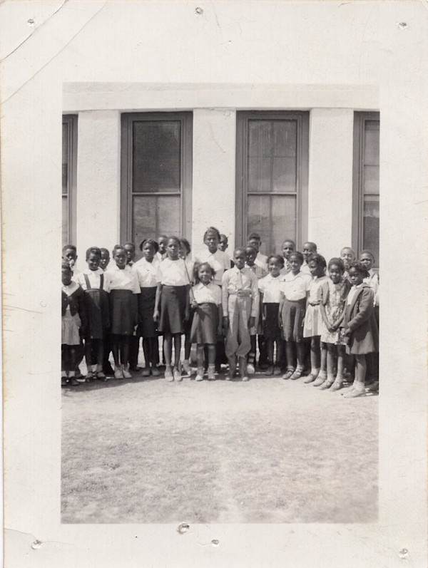 Elementary school students by Unknown