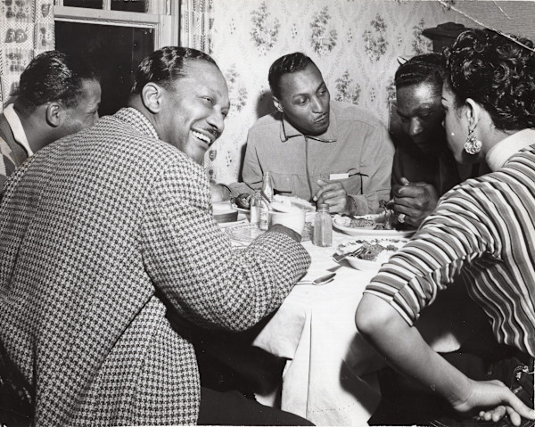 Sugar Ray Robinson and friends by Unknown