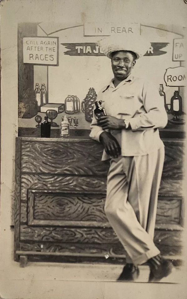 Man at Tiajuana Bar by Unknown