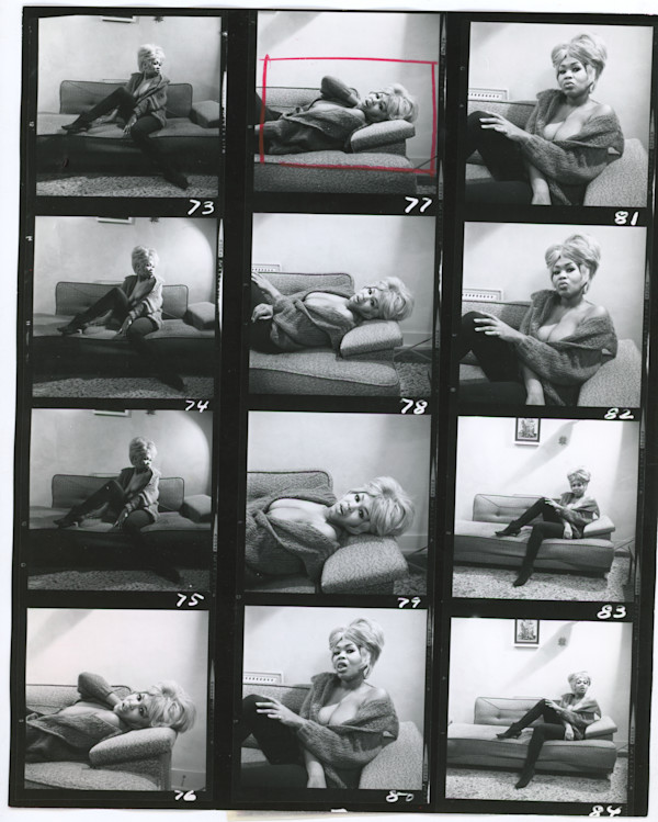 Tracy Summers / Fran Styles / Jeanie Scott contact sheet by Unknown