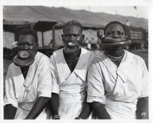 Ubangi Women by Unknown, Circus World Museum