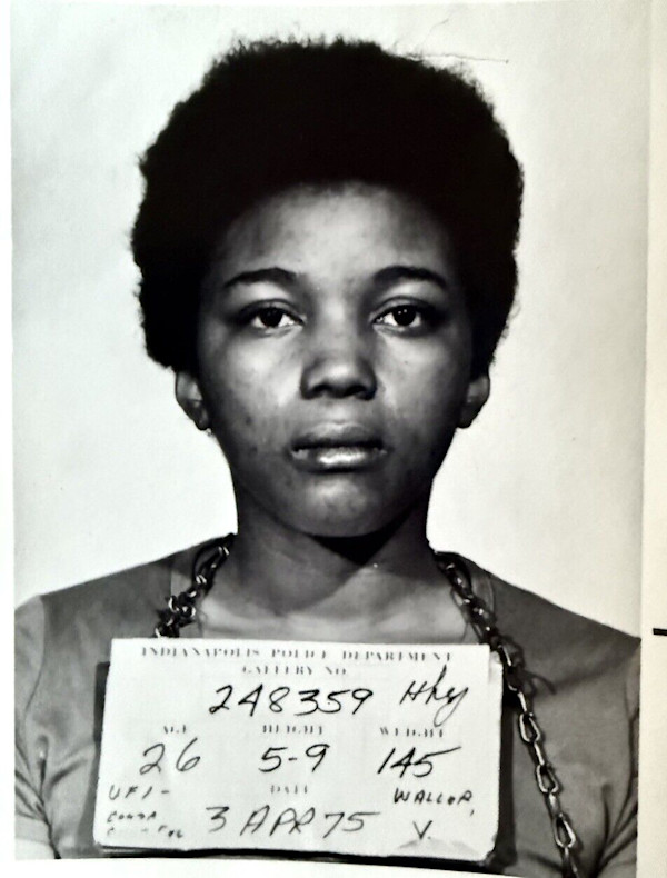 Mugshot of Valerie M. Waller, Indianapolis, Indiana by Unknown
