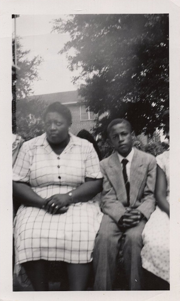 Vashti and her son Leo by Unknown