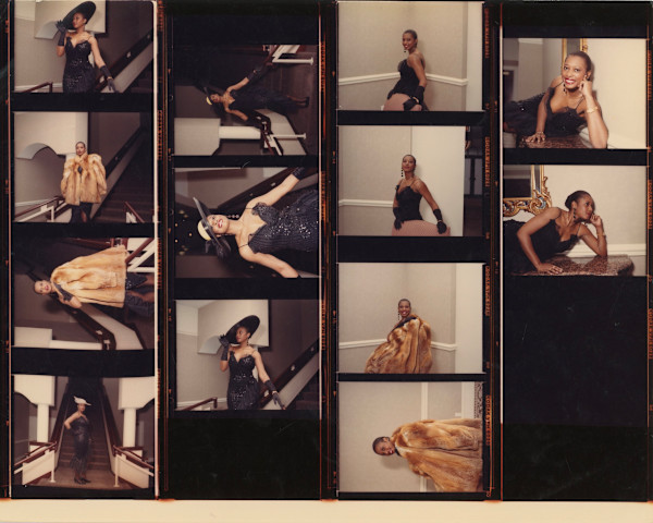 Model contact sheet by Unknown