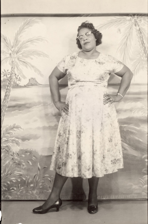 Woman with hands on hips, Lake Charles, Louisiana by Unknown