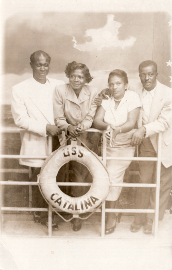 Two couples, USS Catalina by Unknown