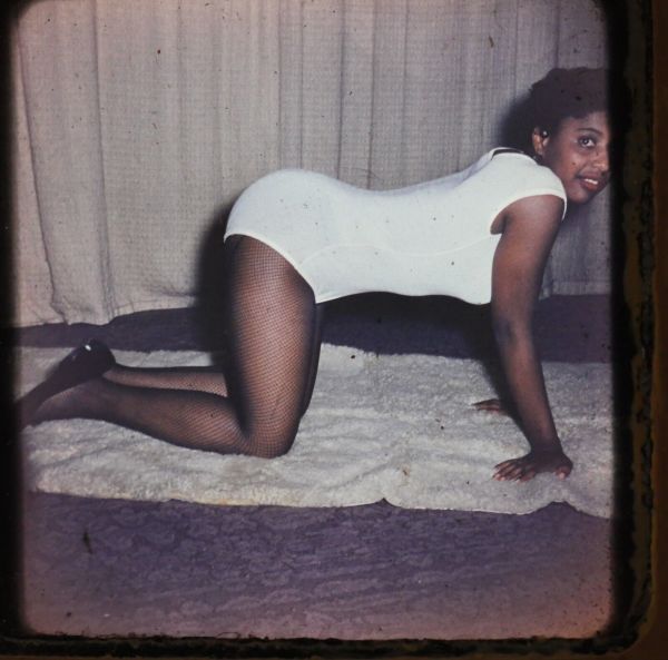 Amateur Pinup #77 on all fours by Unknown
