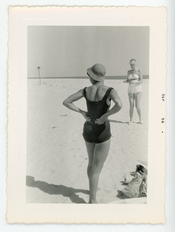 Woman on the beach, Sag Harbor, New York by Unknown