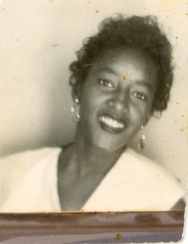 Smiling woman by Unknown