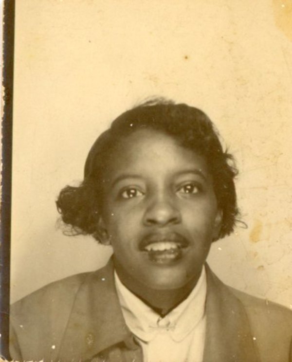 Smiling woman by Unknown