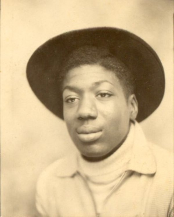 Young man in hat by Unknown