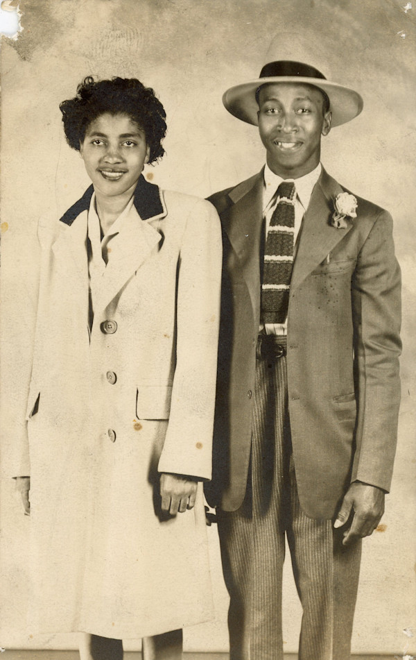 Cute young couple by Unknown